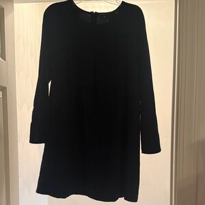 Love Culture Classic Black Long Sleeve Dress
